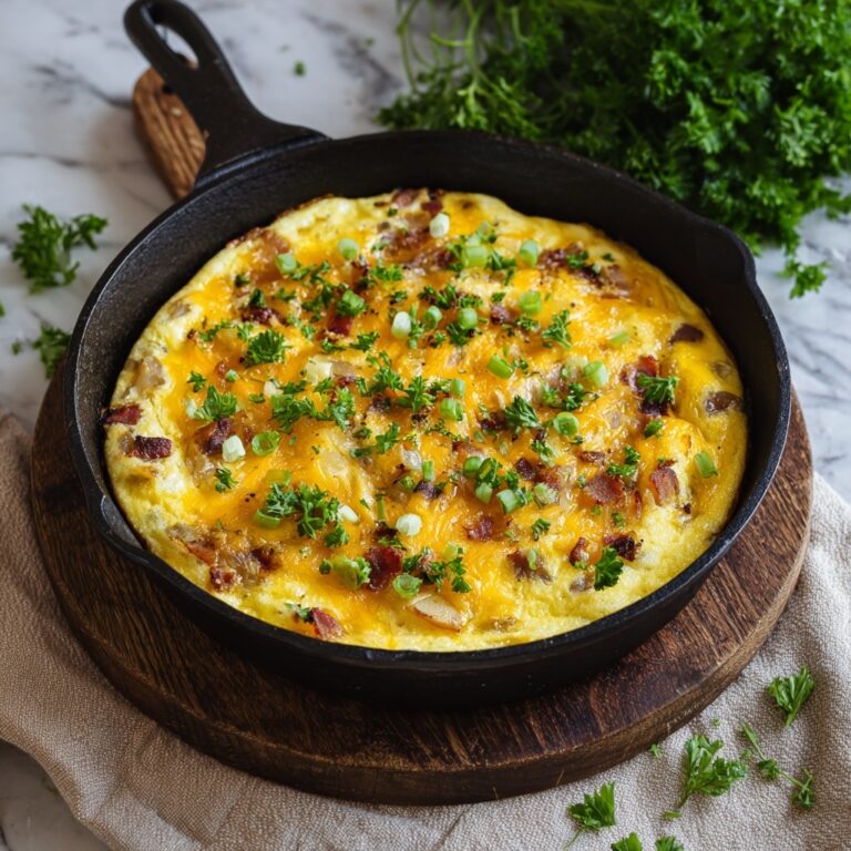 Cheesy Potato Egg Scramble Recipe
