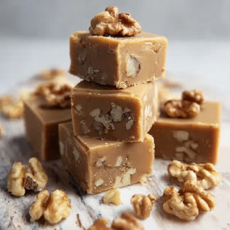 Healthy Coffee Walnut Fudge Recipe