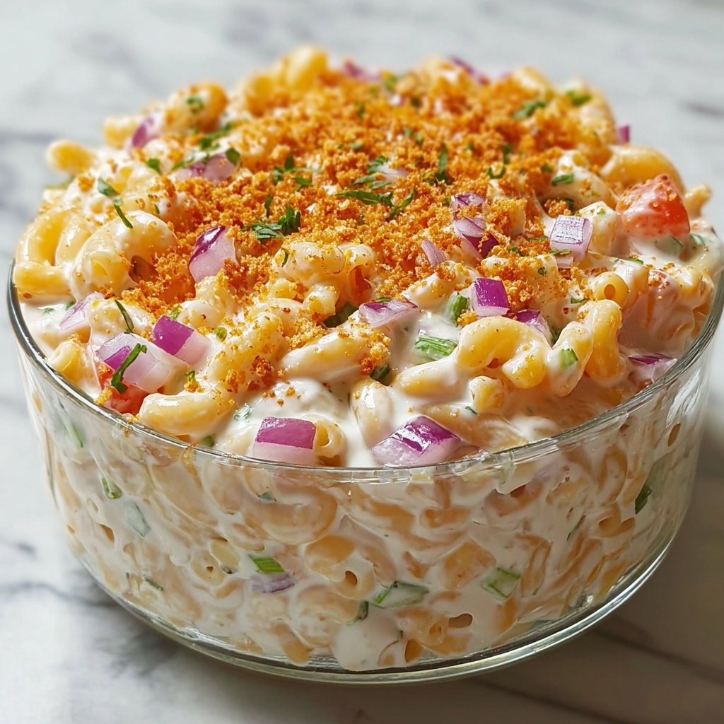 Guy Fieri's Zesty Macaroni Salad for BBQ Bliss Recipe - Recipe Image