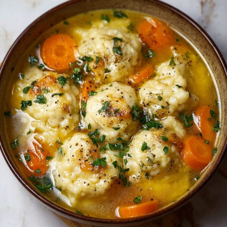 Chicken and Dumpling Soup Recipe