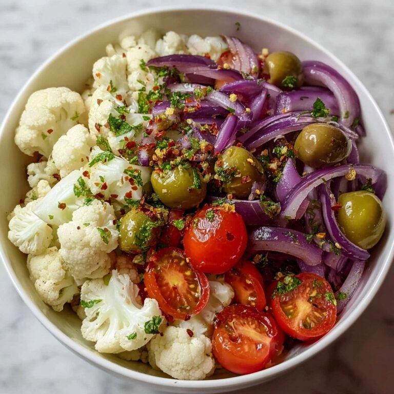 Sicilian Cauliflower Salad Recipe