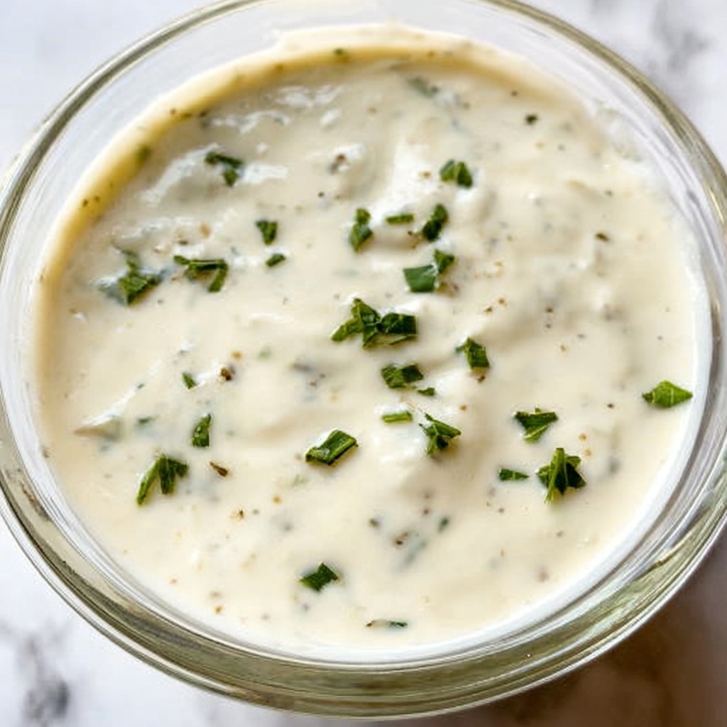 Creamy Garlic Alfredo Sauce Recipe - Recipe Image