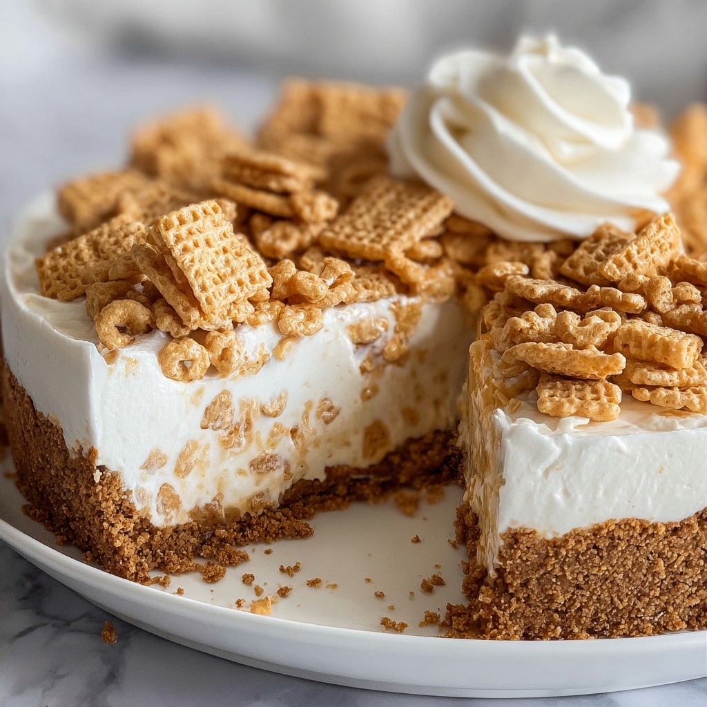 Cinnamon Toast Crunch Cheesecake Recipe - Recipe Image