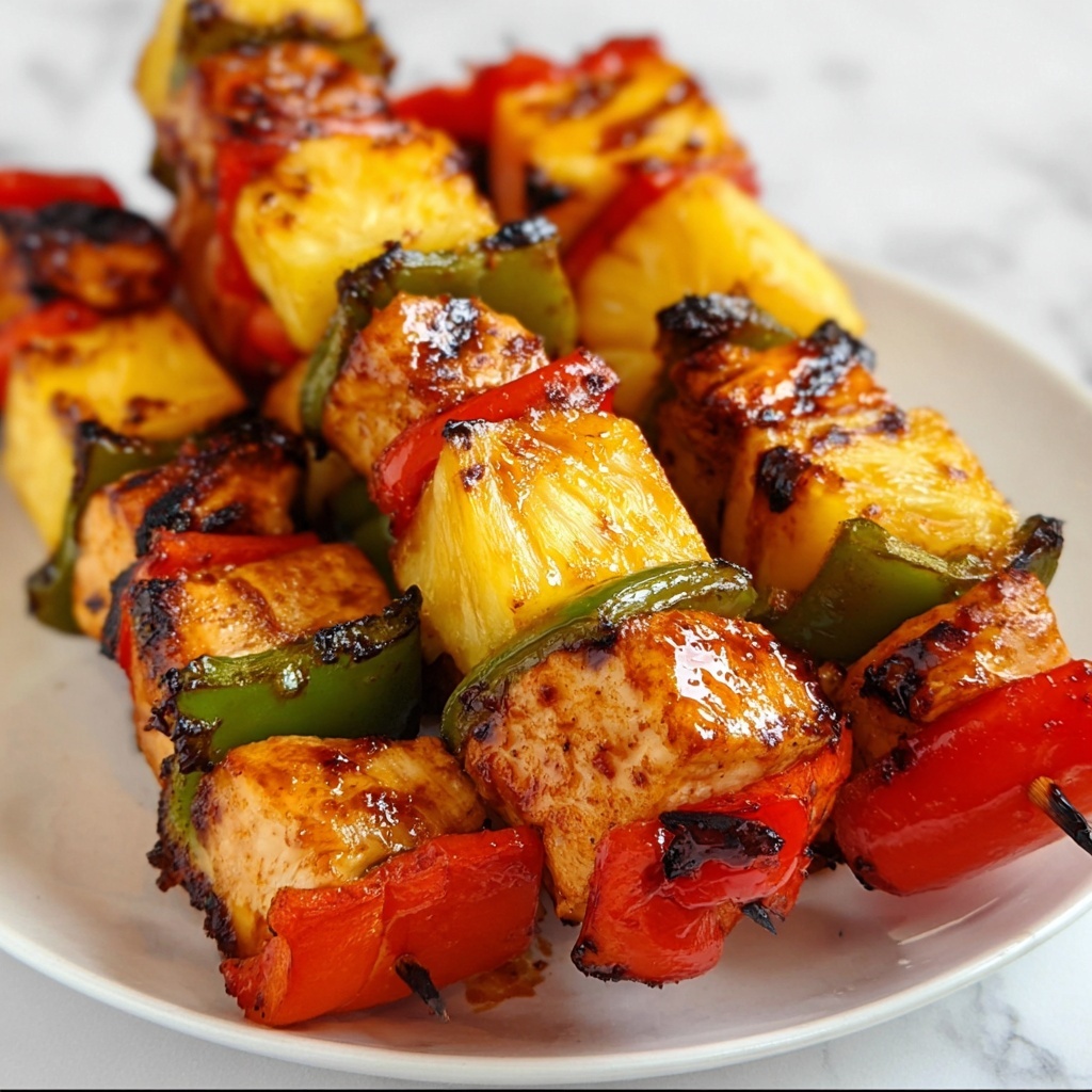 Sweet BBQ Chicken Kebabs Recipe - Recipe Image