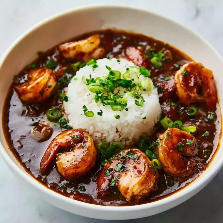 Hearty Cajun Gumbo with Andouille Sausage, Okra, and Vegetables Recipe