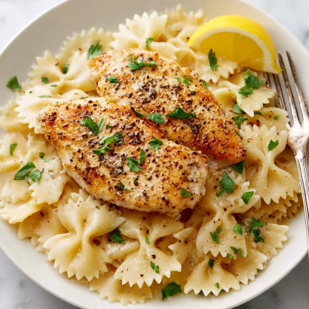 Lemon Chicken Pasta Recipe - Recipe Image
