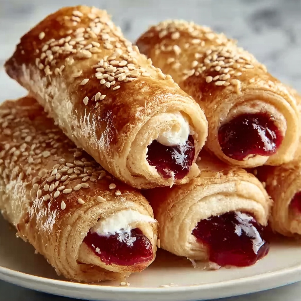 Air Fryer Cherry Cheesecake Egg Rolls Recipe - Recipe Image