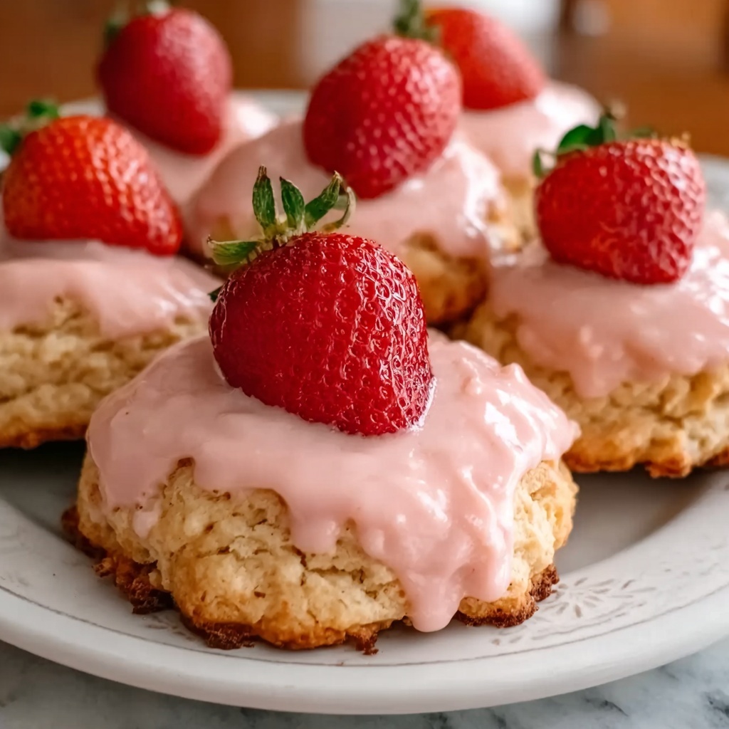Strawberry Sugar Cookies Recipe - Recipe Image