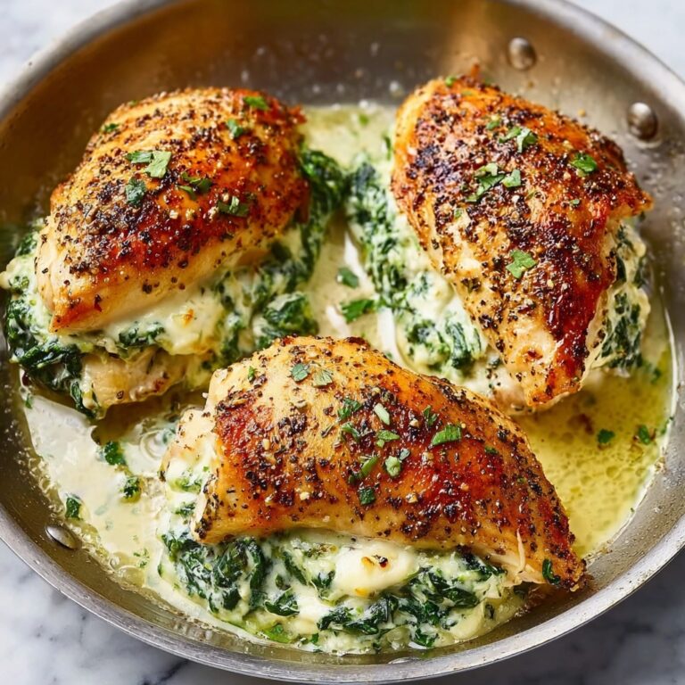 Spinach Artichoke Stuffed Chicken Breast Recipe