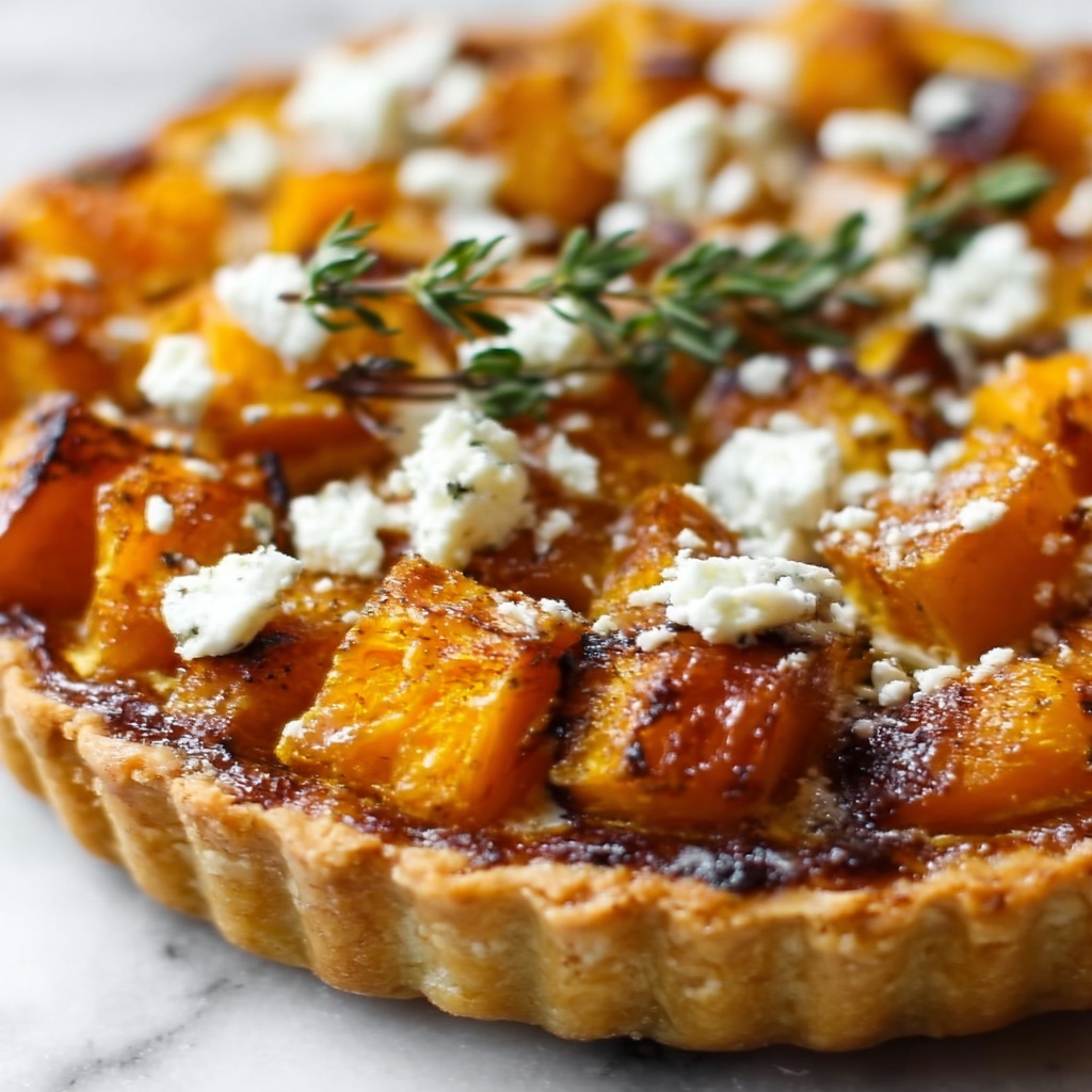 Savory Butternut Squash Pie Recipe - Recipe Image