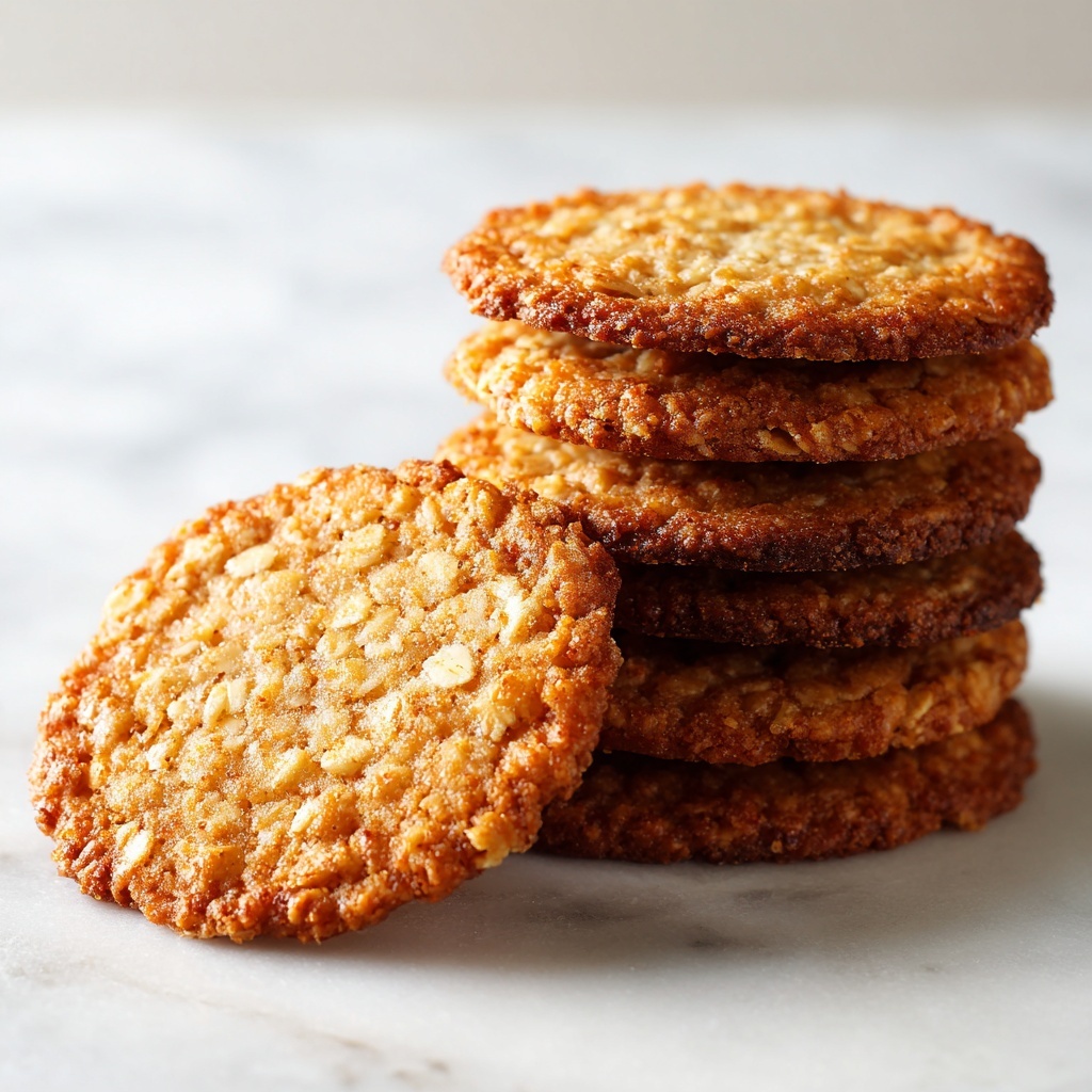 Oatmeal Lace Cookies Recipe - Recipe Image
