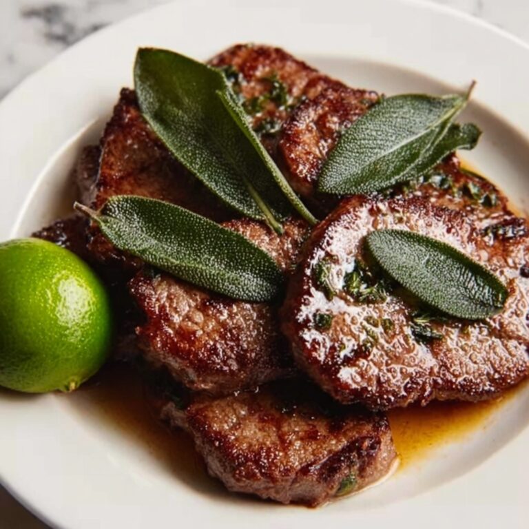 Pan-Fried Calf Liver with Brown Butter and Sage Recipe