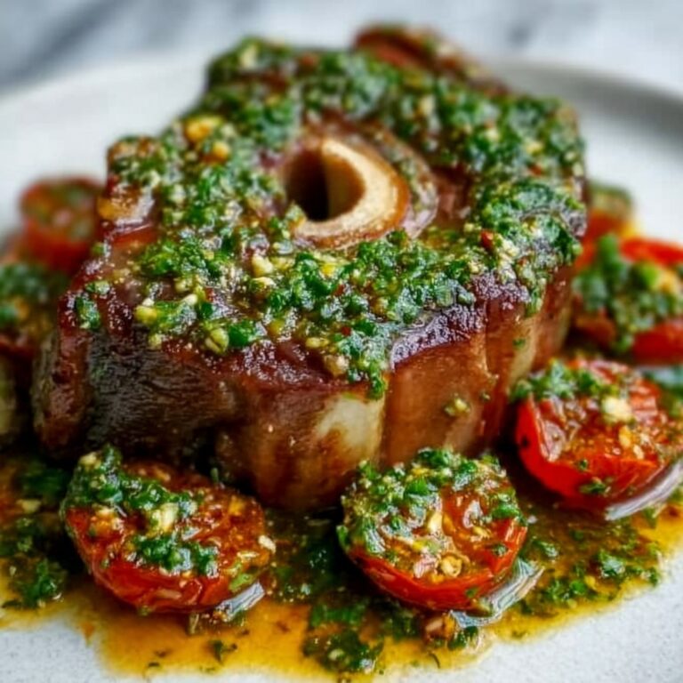 Veal Osso Buco with Beef Stock Reduction Recipe