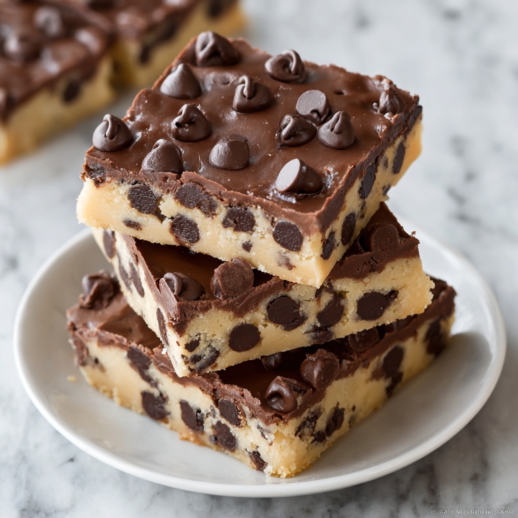 Cookie Dough Bars Recipe - Recipe Image