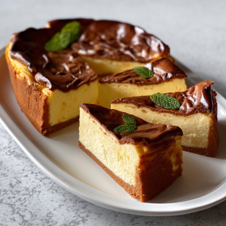 Loaf Pan Basque Cheesecake Recipe
