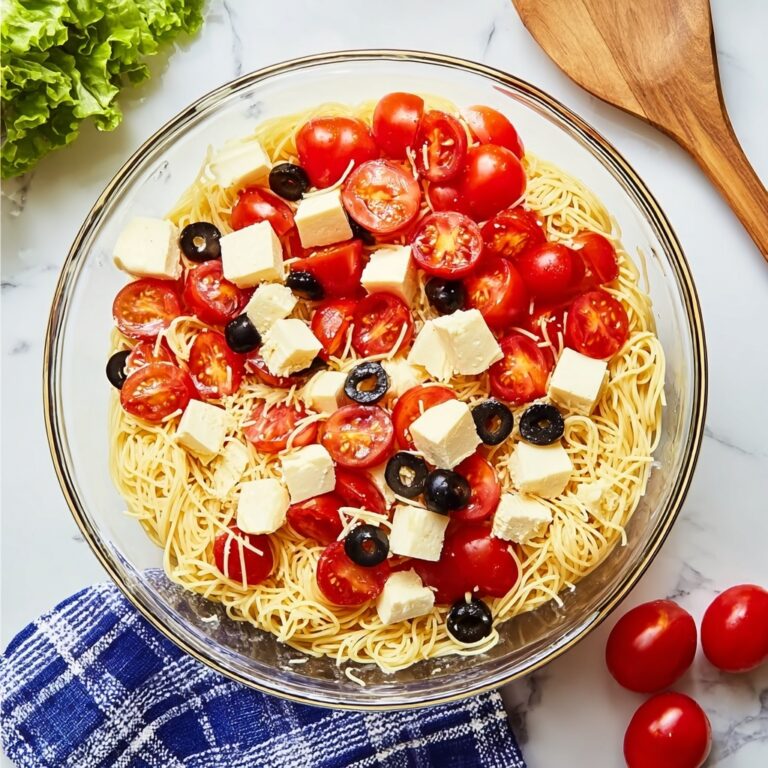 Classic Spaghetti Pasta Salad: A Fresh Twist on Summer Plates Recipe