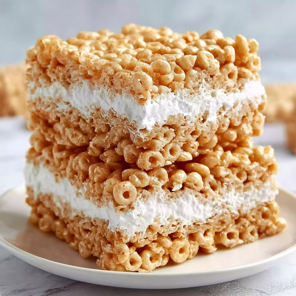 Fluffernutter Rice Krispie Treats Recipe - Recipe Image