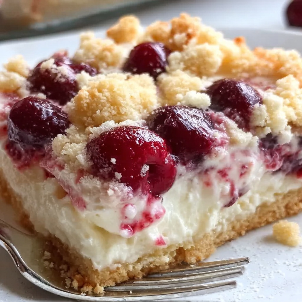 White Chocolate Cranberry Dump Cake Recipe - Recipe Image