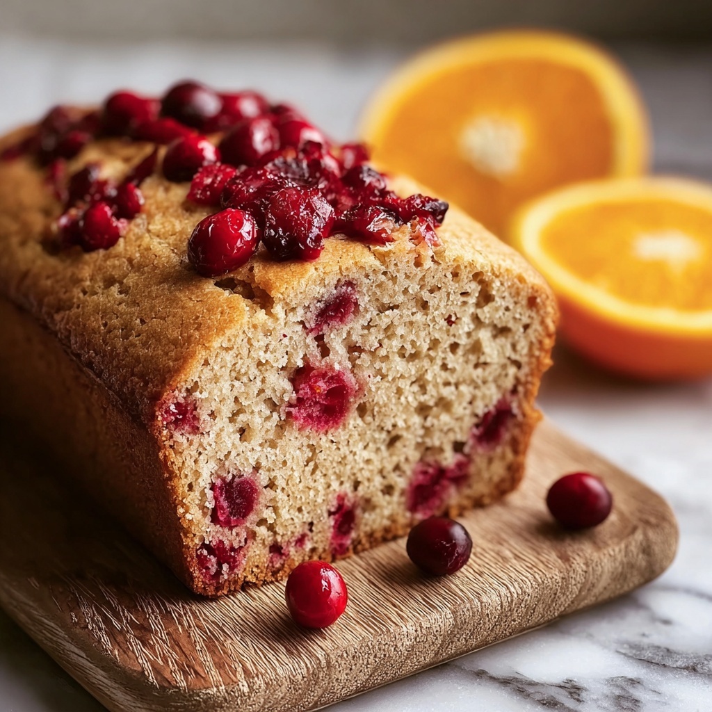 Delicious Cranberry Orange Bread for Cozy Winter Mornings Recipe - Recipe Image