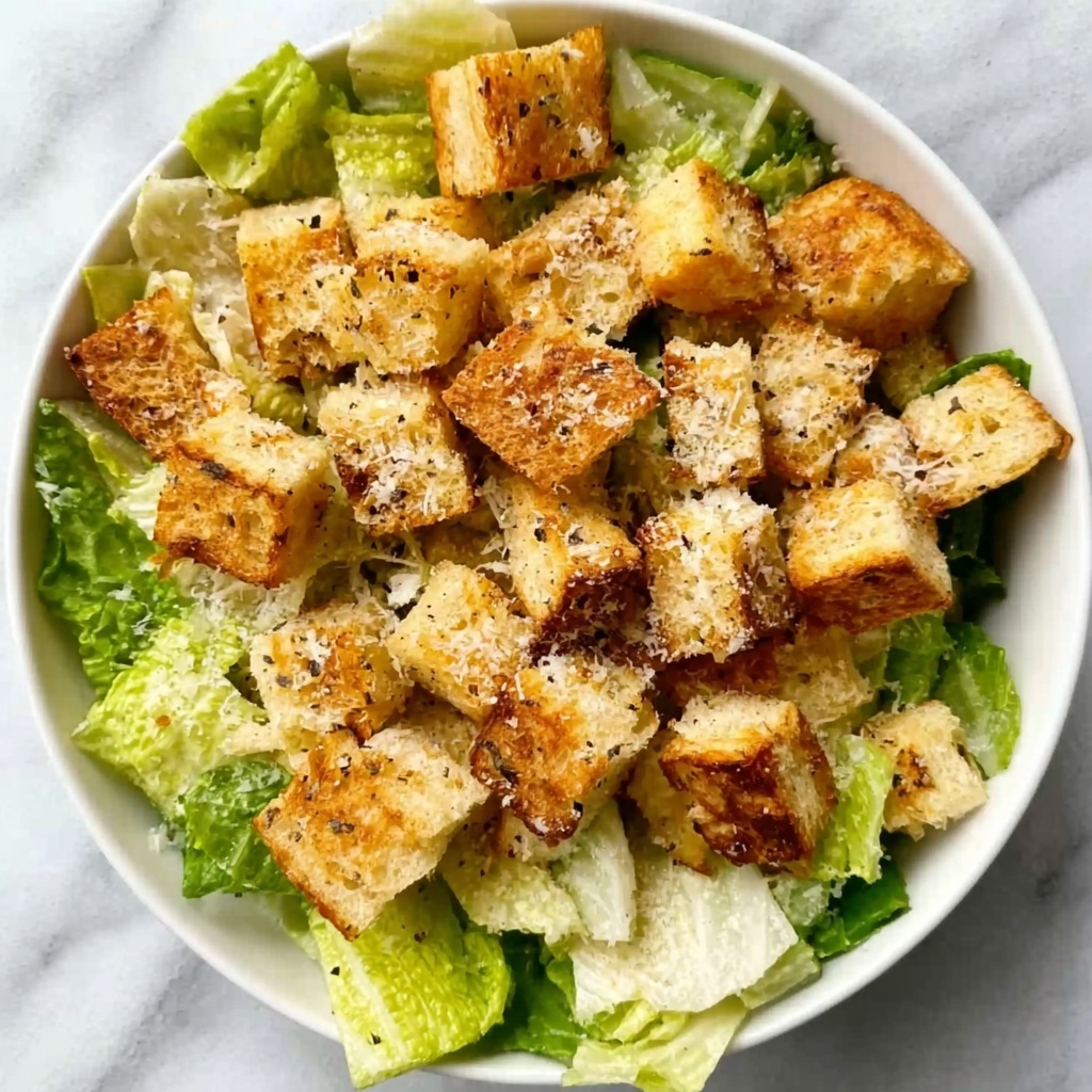 Easy Homemade Croutons Recipe - Recipe Image