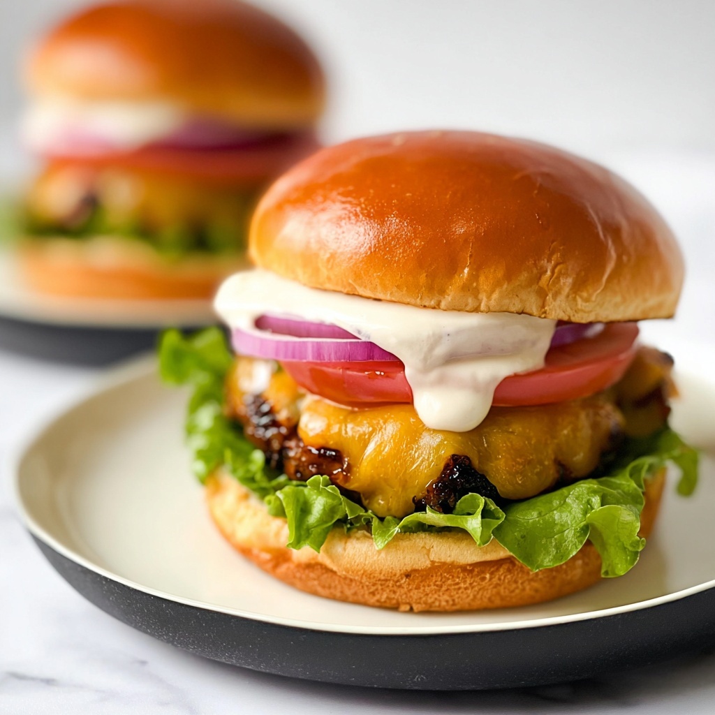 Chipotle Ranch Burgers Recipe - Recipe Image