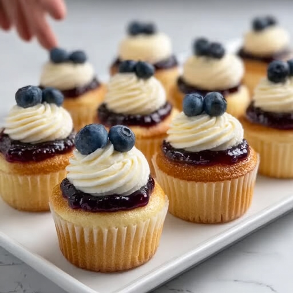 Blueberry Pancake Cupcakes Recipe - Recipe Image