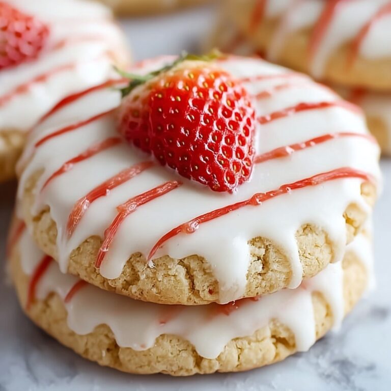 Strawberry Shortbread Cookies Recipe