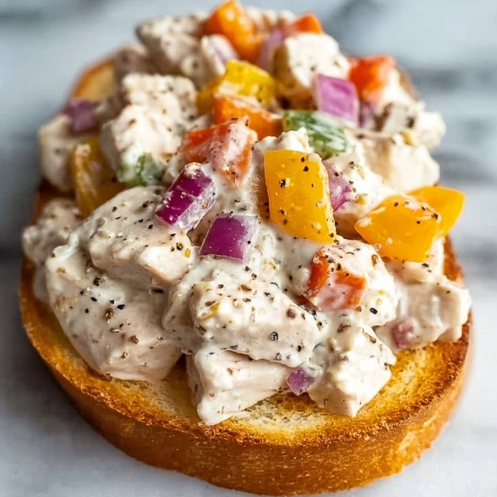Italian Grinder Chicken Salad Recipe - Recipe Image