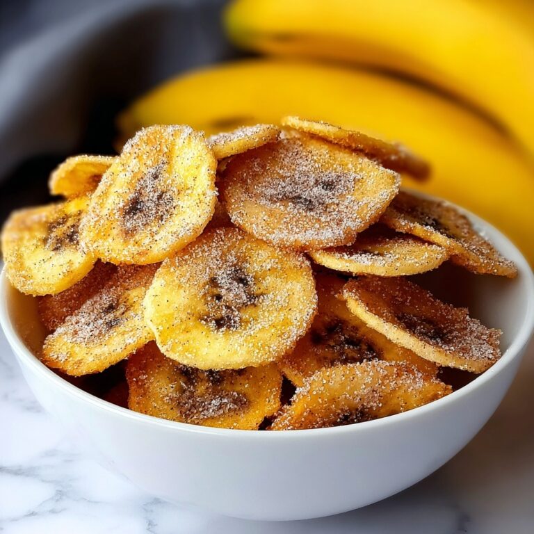 Cinnamon Sugar Banana Chips: A Delicious and Healthy Snack Recipe