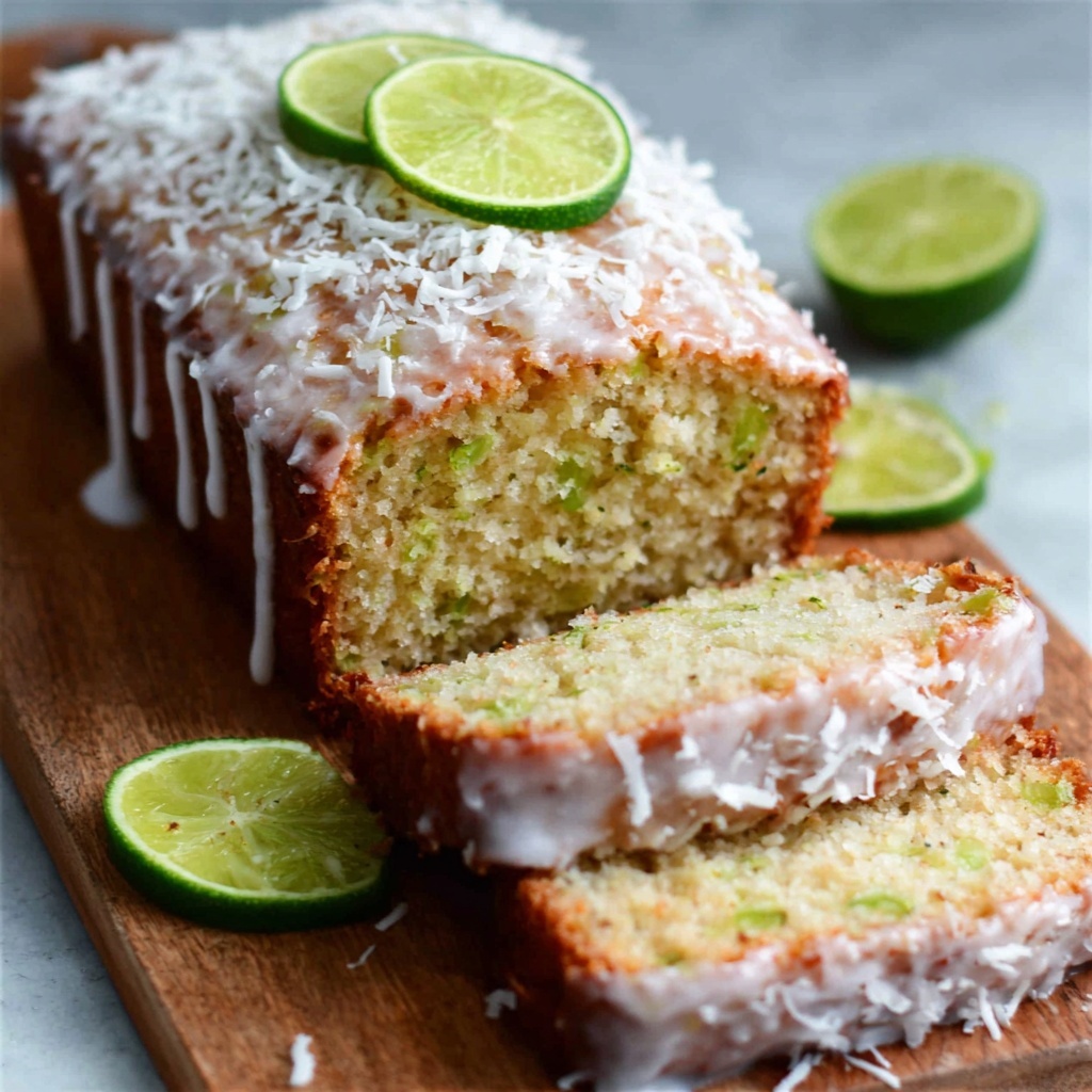 Coconut Lime Mini Loaf Cakes Recipe - Recipe Image