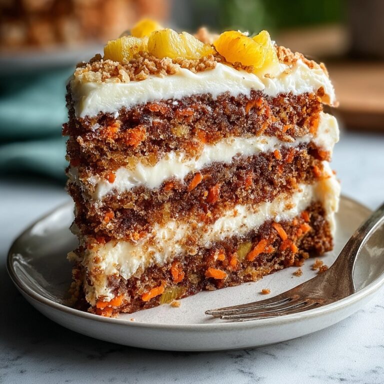Pineapple Carrot Cream Cake Recipe