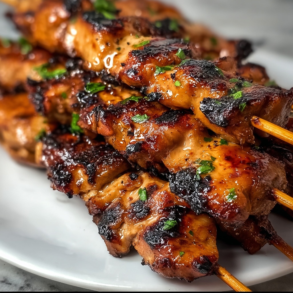 Grilled Thai Chicken Skewers Recipe - Recipe Image