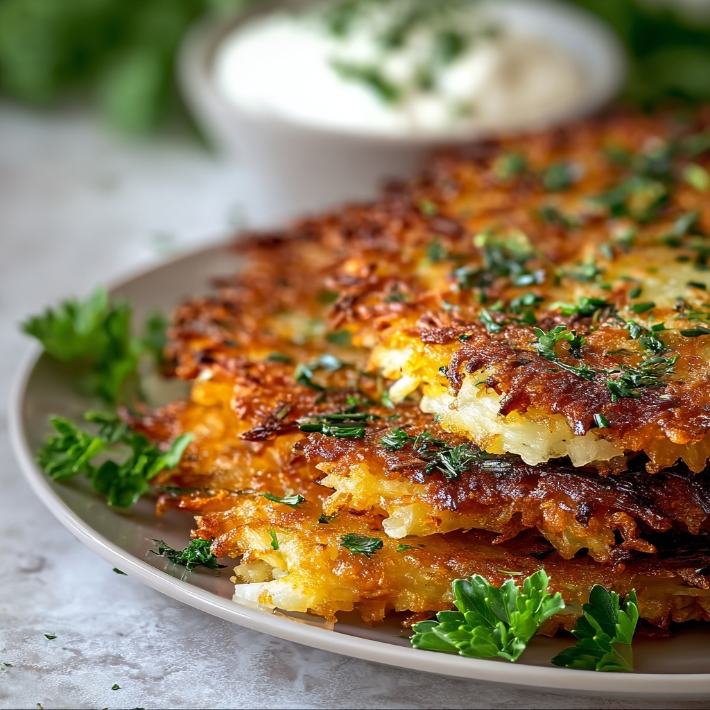 Crispy Cheesy Hash Browns Recipe - Recipe Image