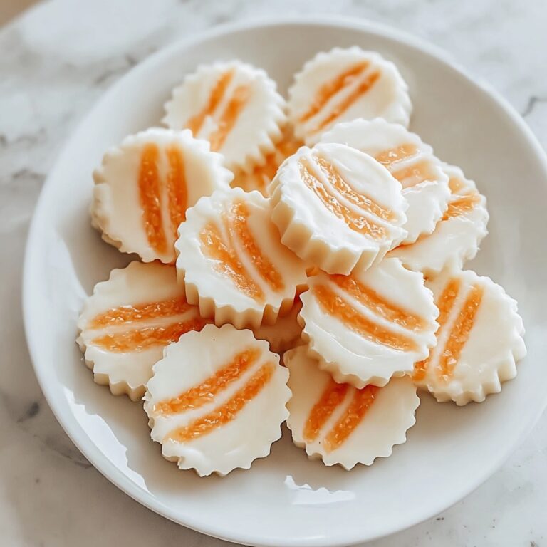 Melt-in-Your-Mouth Sweet Orange Cream Cheese Mints Recipe
