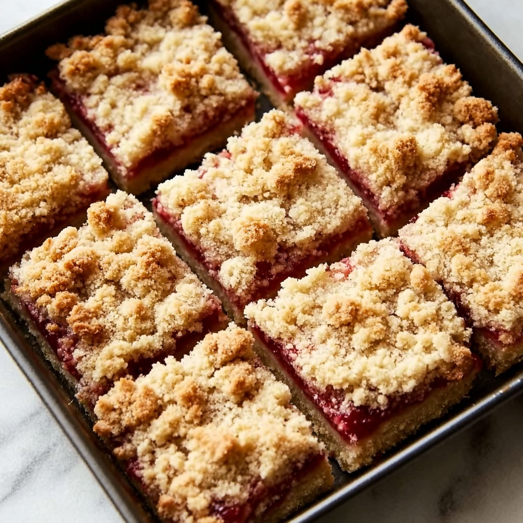 Coconut Rhubarb Breakfast Cake Recipe - Recipe Image