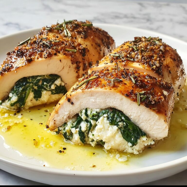 Stuffed Chicken Breasts with Spinach and Cheesy Filling: 5 Irresistible Variations Recipe