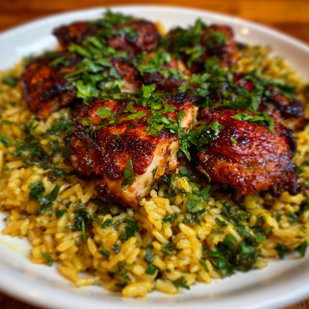 Chicken Shawarma Rice Recipe - Recipe Image