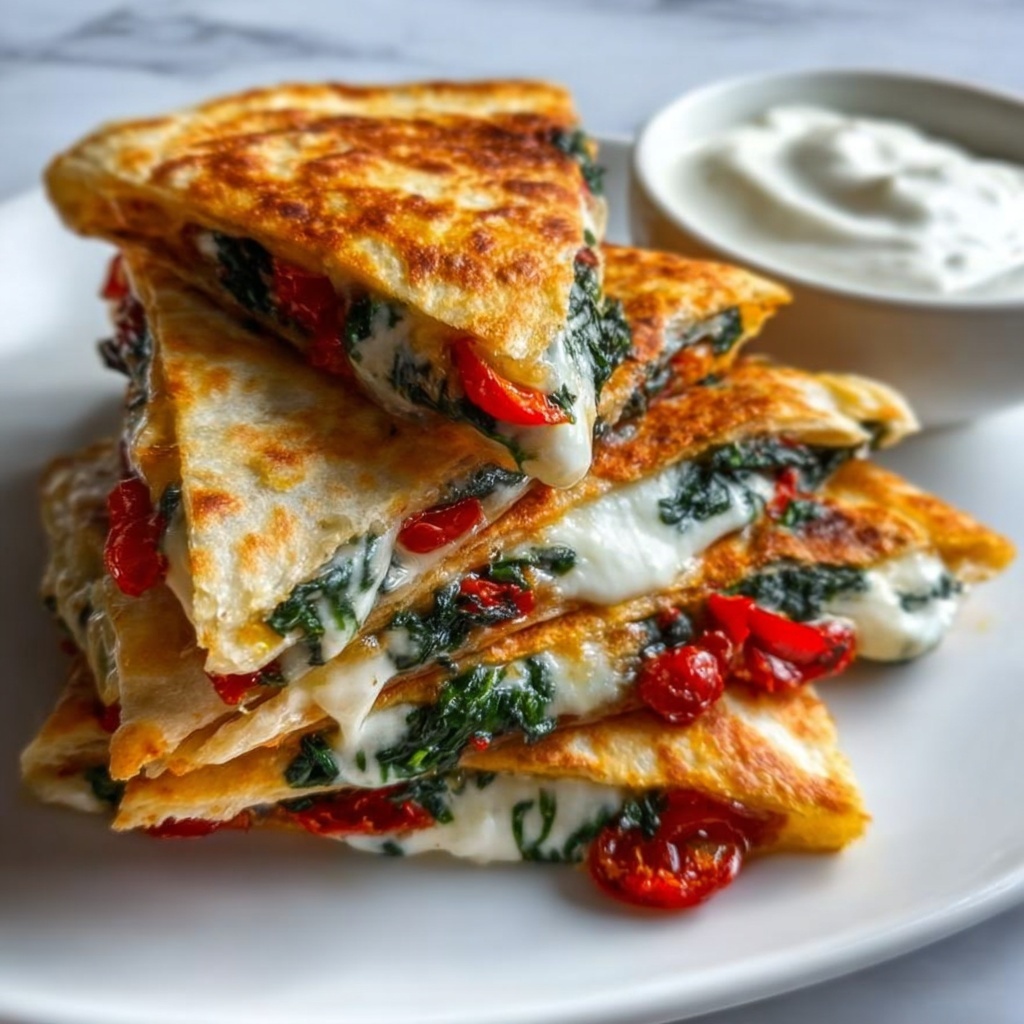 Mediterranean Quesadillas: 7 Irresistible Flavor Boosts Recipe - Recipe Image