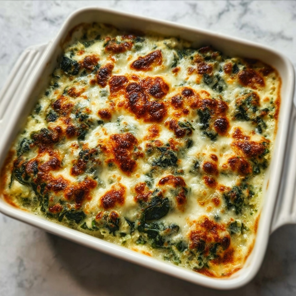 Spinach Artichoke Chicken Casserole Recipe - Recipe Image