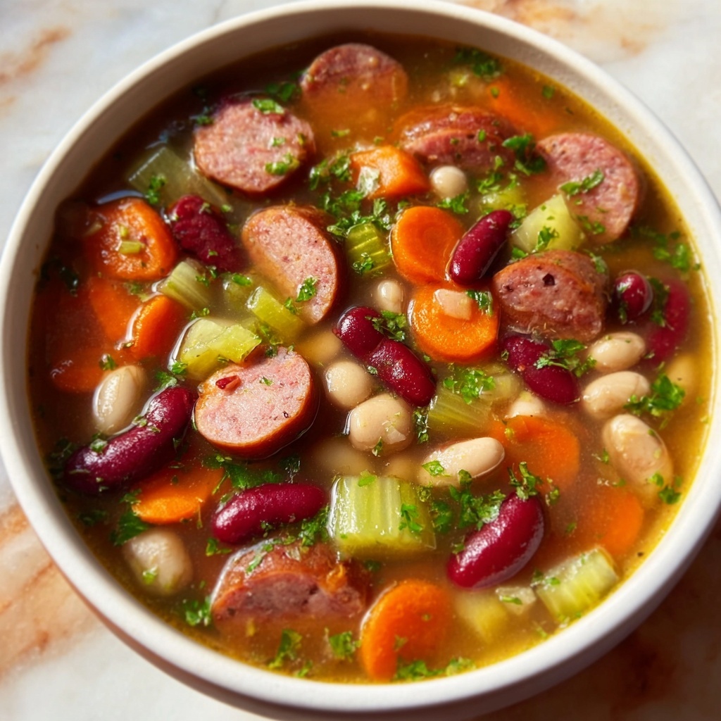 Bean and Sausage Soup: 7 Heartwarming Variations to Try Recipe - Recipe Image
