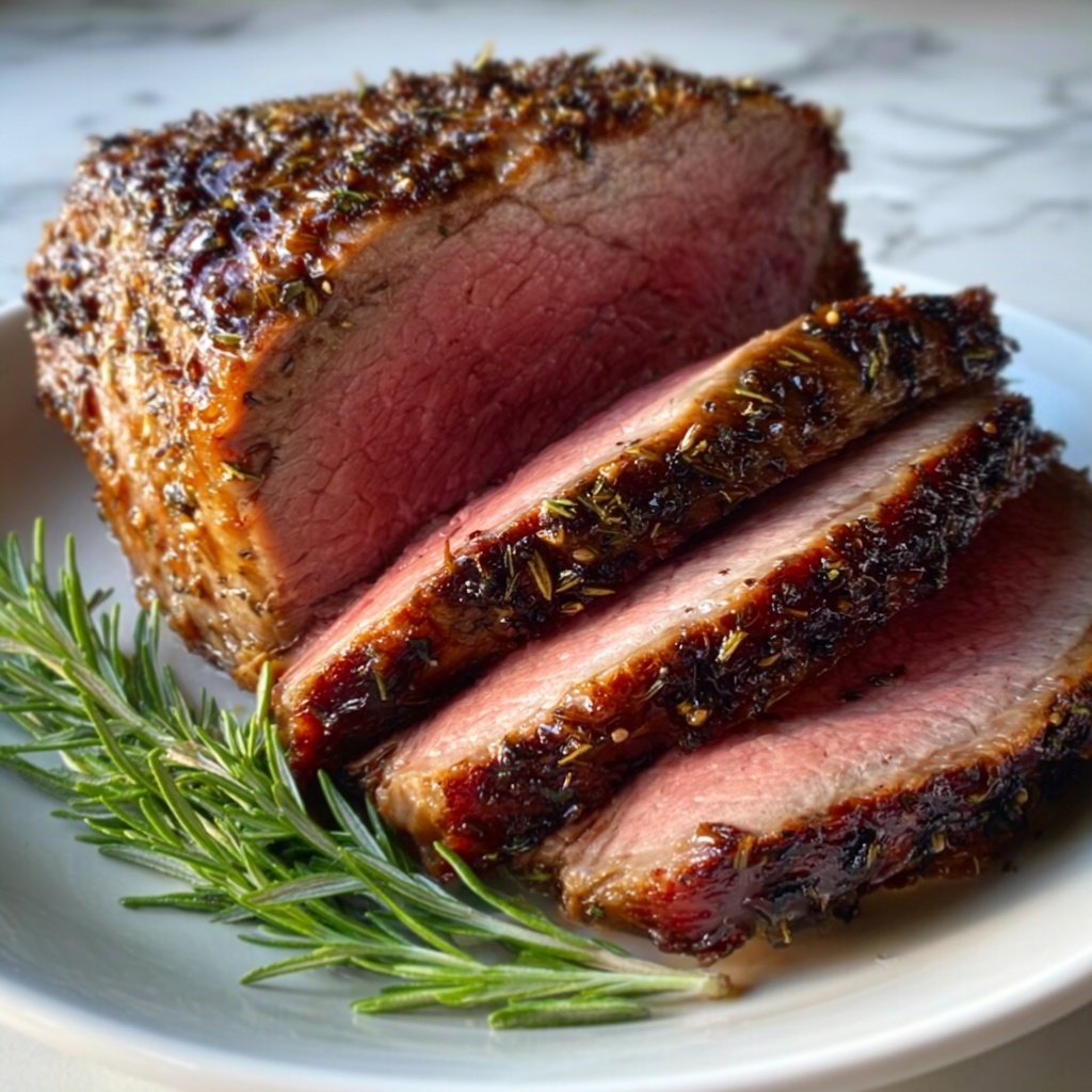 Rosemary and Garlic Roast Beef: 5 Savory Secrets Unveiled Recipe - Recipe Image