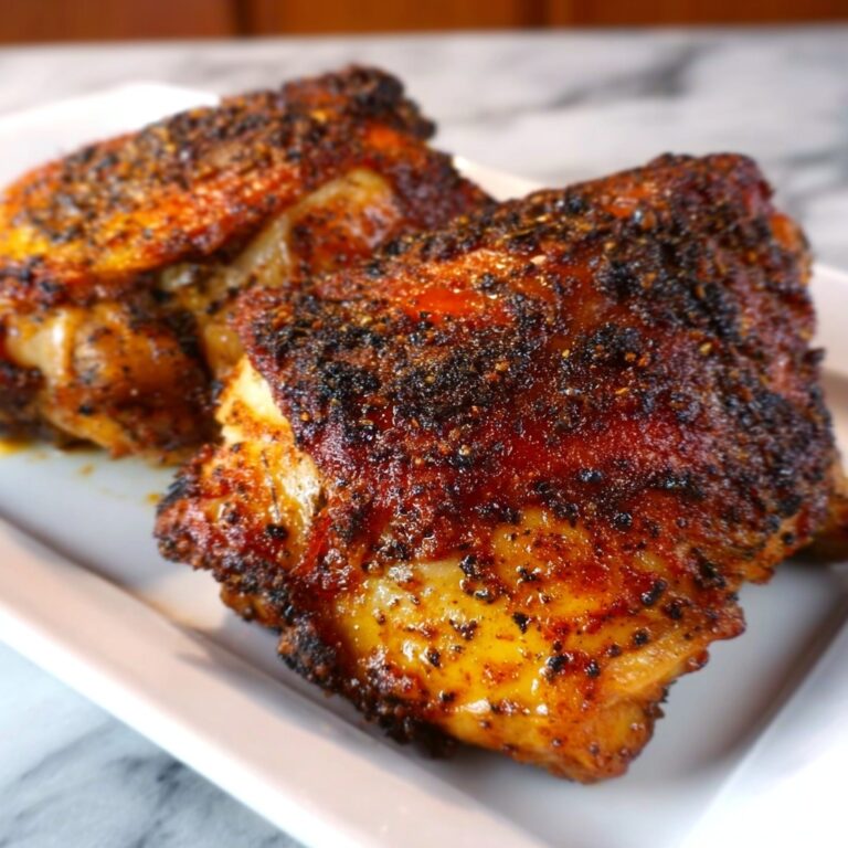 Crispy Baked Chicken Thighs: 5 Savory Secrets Revealed Recipe