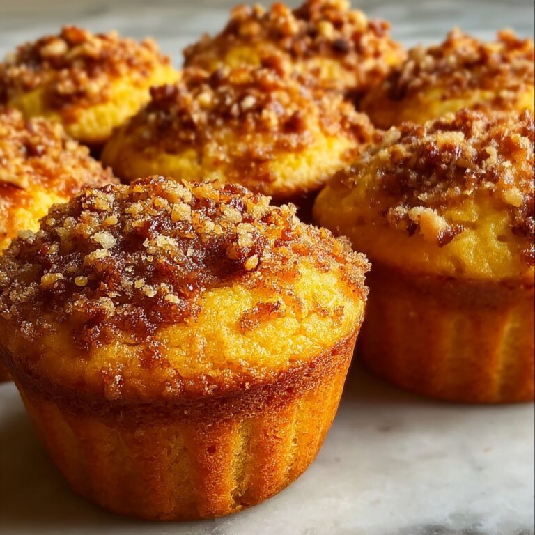 Sweet Potato Pecan Streusel Muffins Recipe