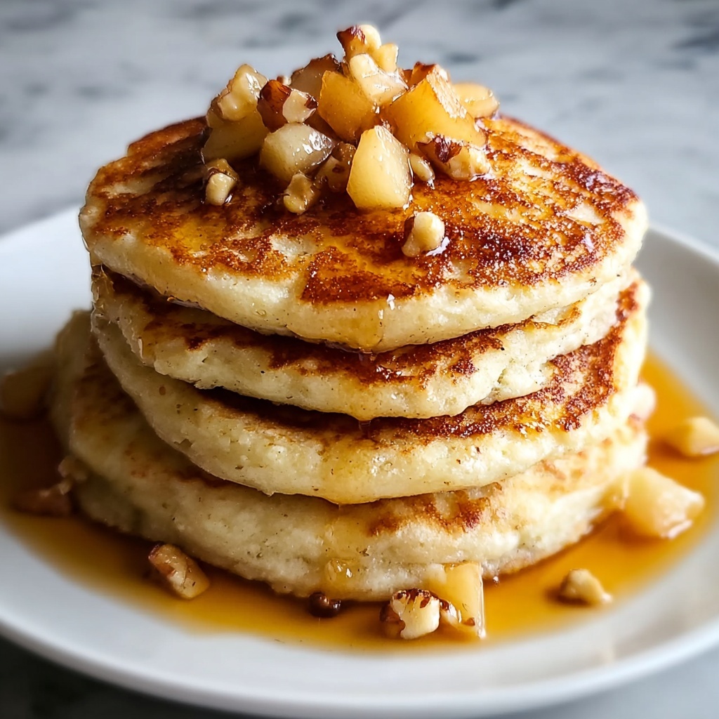Pear and Walnut Pancakes Recipe - Recipe Image