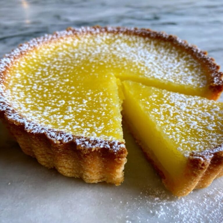 Christmas Lemon Custard Tart: A Festive Delight Recipe