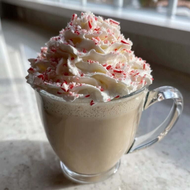 Christmas White Chocolate Peppermint Latte: 5 Cozy Indulgences Recipe