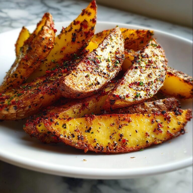 Vegan Parmesan Potato Wedges Recipe for Irresistible Crunch Recipe