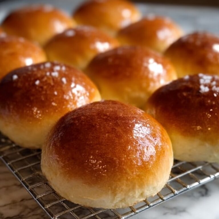 Homemade Soft & Fluffy Brioche Buns Recipe