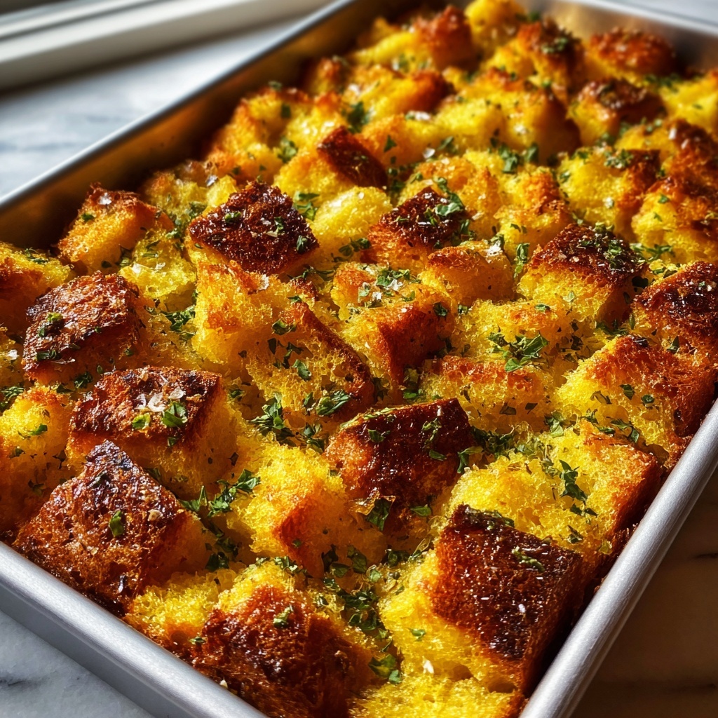 Comforting Cornbread Stuffing for Heartfelt Gatherings Recipe - Recipe Image