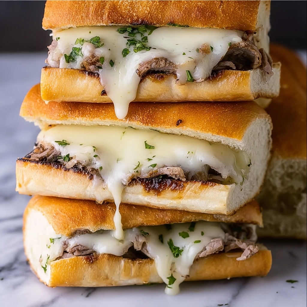 Slow Cooker French Dip Sandwiches Recipe - Recipe Image